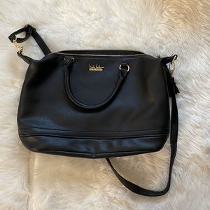 Black Tote Purse - Crossbody